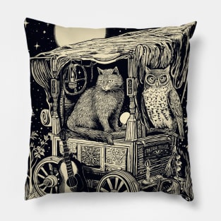 The Owl & The Pussycat Pillow