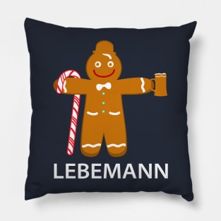 Bachelor gingerbread man Pillow