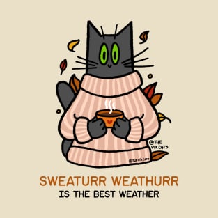 Purrfect Sweater Weather T-Shirt