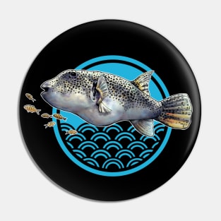 Giant puffer Scuba Pin