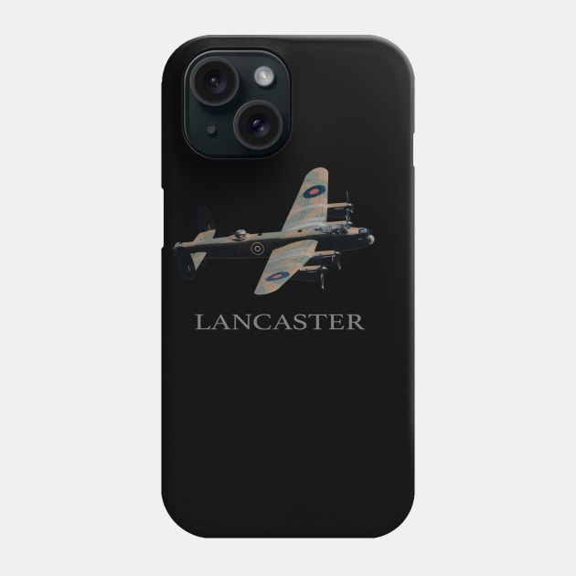 RAF WW2 Avro Lancaster Roundel Phone Case by Dirty Custard Designs 