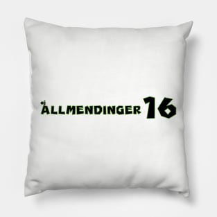 AJ Allmendinger '23 Pillow