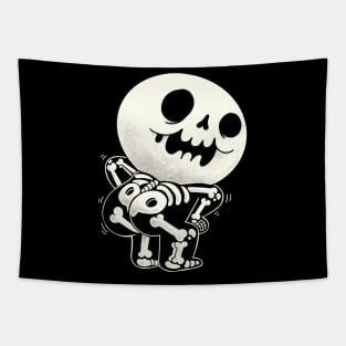 Shaking bones Tapestry