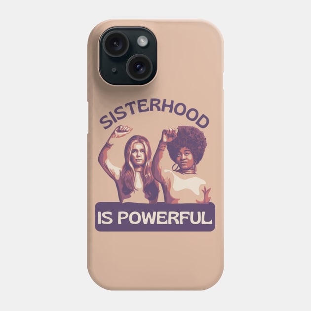 Gloria Steinem and Angela Davis Portrait Phone Case by Slightly Unhinged