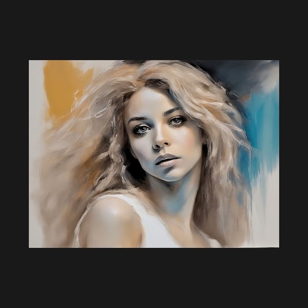 portrait of Shakira by bogfl