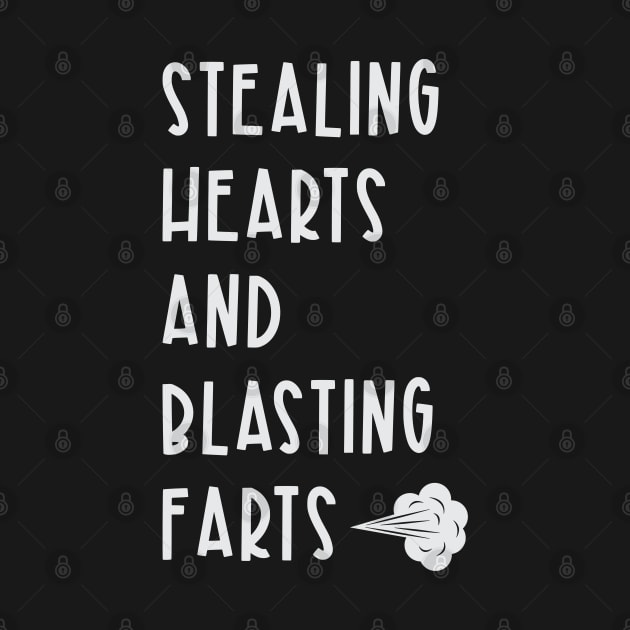 Stealing Hearts and Blasting Farts by artswitches