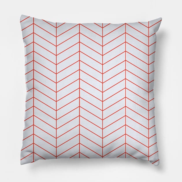 Herringbone - Fiesta Pillow by NolkDesign