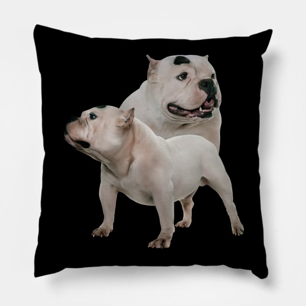 American Bully Pillow by Nartissima