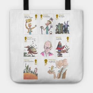 Roald Dahl Stamp collection Art Tote