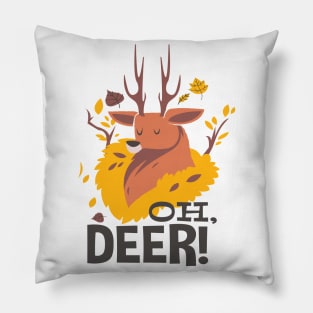 Oh, Deer! Pillow