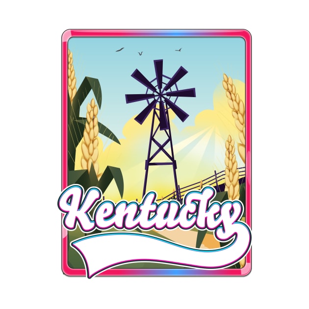 Kentucky Travel postcard by nickemporium1