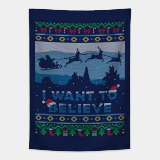 Believe in Christmas Tapestry