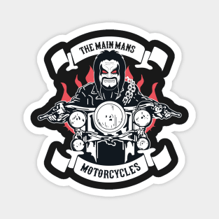 Main Mans Motorcycles Magnet