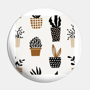 Assorted Cactus Pattern Pin