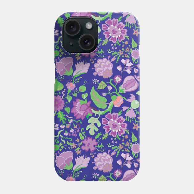 purple flowers Phone Case by JulietLake