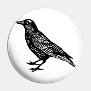 Vintage Crow Pin