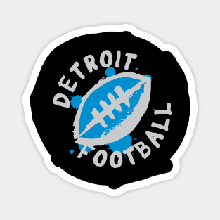 Detroit Football 02 Magnet