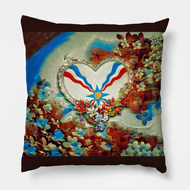 ASSYRIAN lOVE Pillow by doniainart