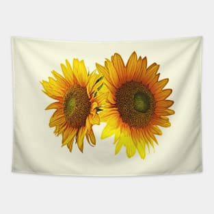 Sunflowers - I've Got Your Back Tapestry