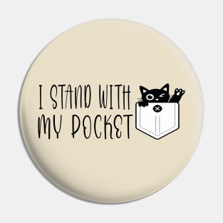 I stand with my pocket Pin