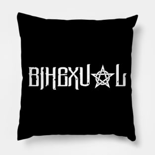 Bihexual - Bisexual and Witchy Pillow