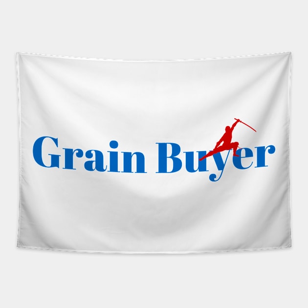 Master Grain Buyer Ninja Tapestry by ArtDesignDE