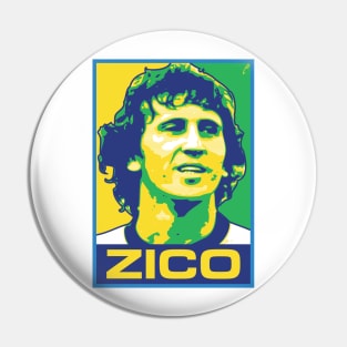 Zico - BRAZIL Pin