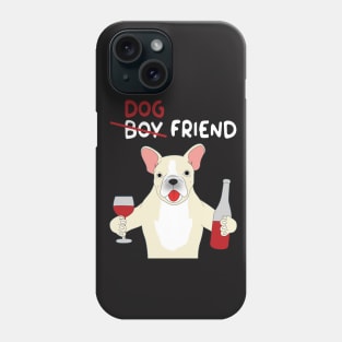 Funny Dog Lover - Dog Wine Friend Gifts Phone Case