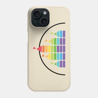 Castle (Black Rainbow) Phone Case