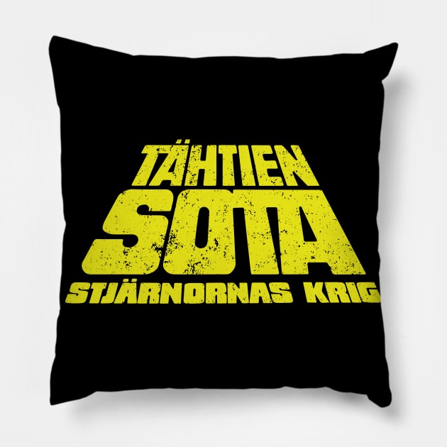 War of the Stars (Finnish) Pillow by DemShirtsTho