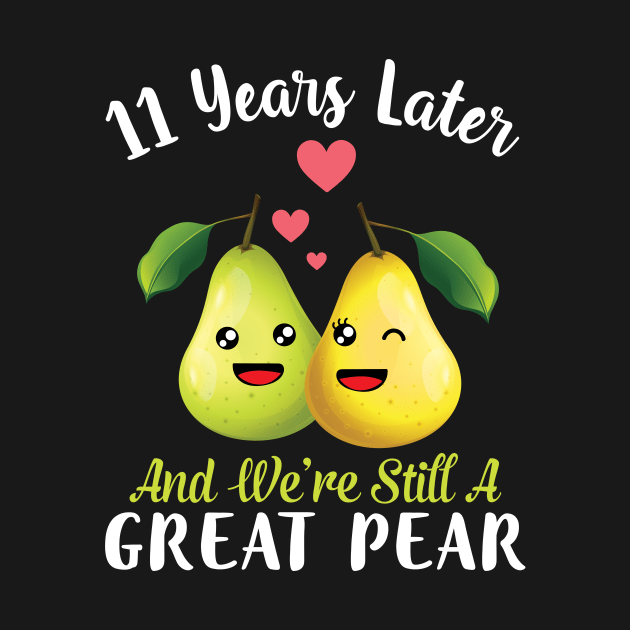Husband And Wife 11 Years Later And We're Still A Great Pear by DainaMotteut