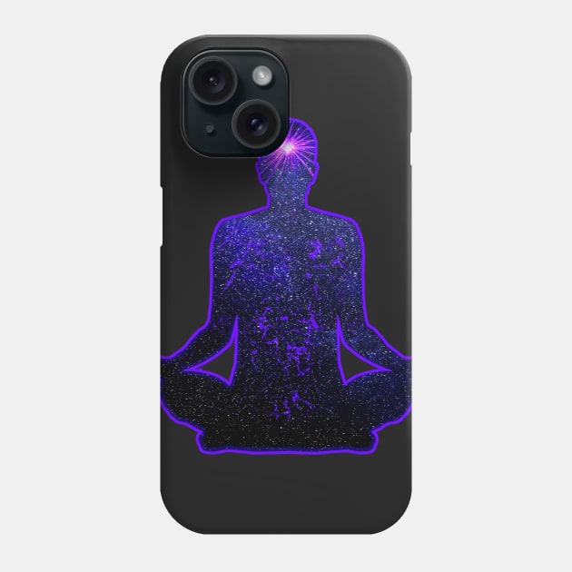 Meditation Phone Case by ddtk