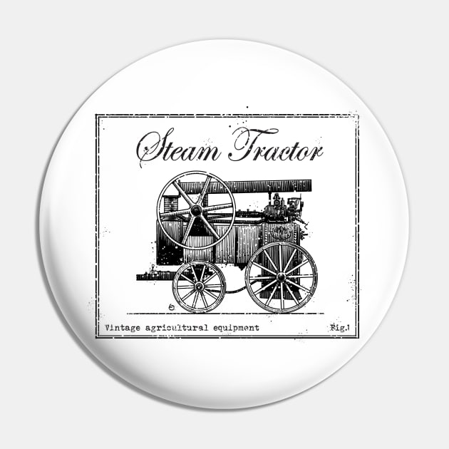 Steam tractor Pin by StefanAlfonso