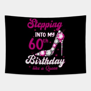 Stepping Into My 60th Birthday Like a Queen Tapestry