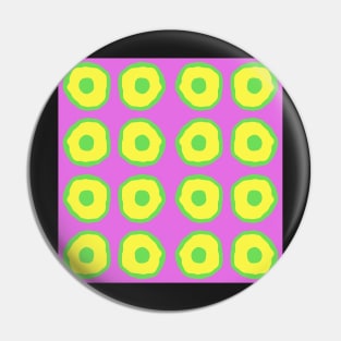 Dots on Pink background Pin