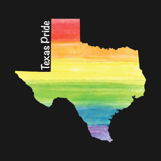 Texas Pride - white font by MaddyJ