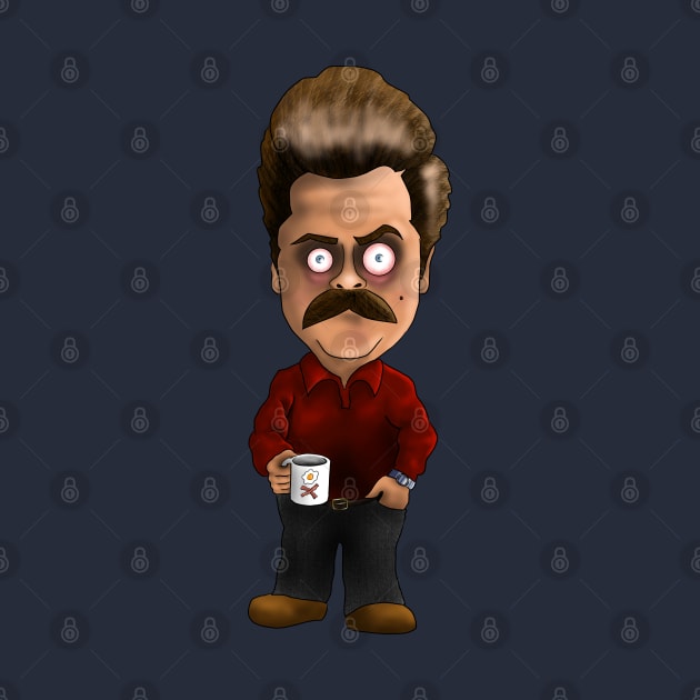 Ron Swanson by Chuck