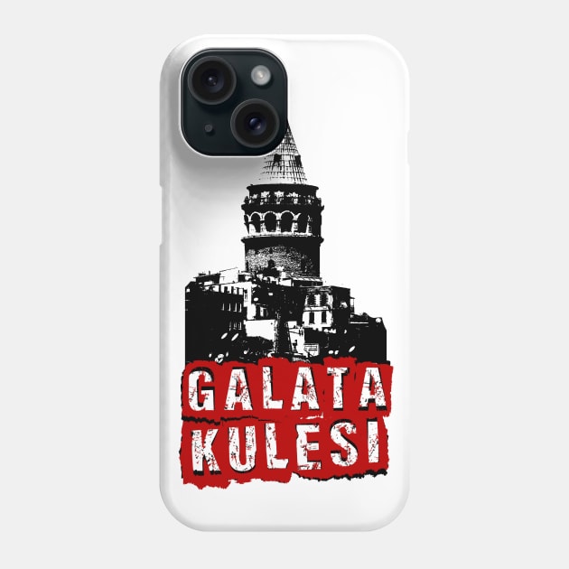 Galata tower Phone Case by Slezengear