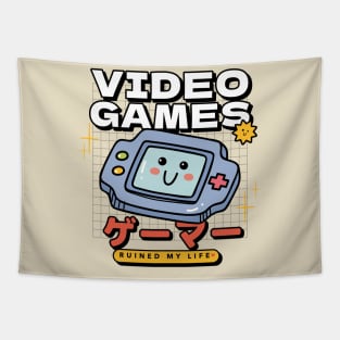 Video Games Ruined My Life (2) Tapestry