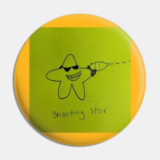 Shooting Star Pin