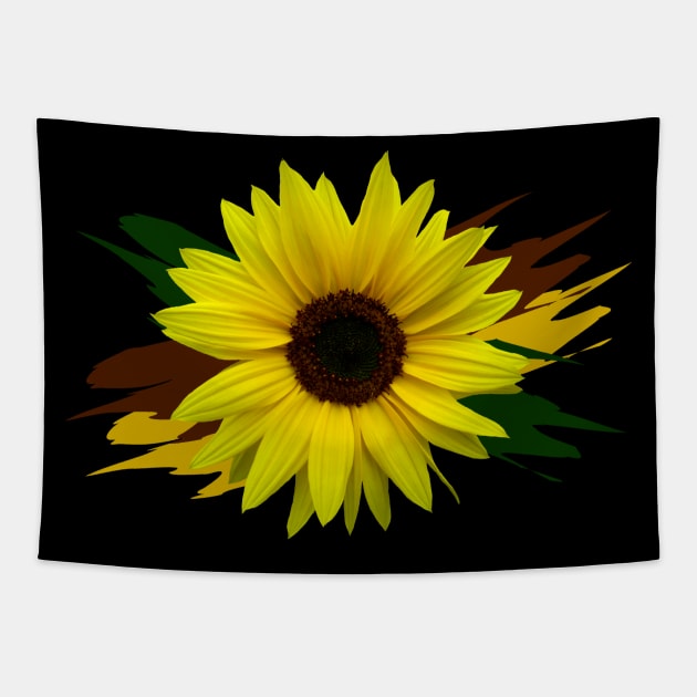 sunflower, sunflowers, bloom, sunflowerfield Tapestry by rh_naturestyles