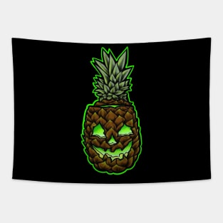 pineapple jack o lantern Tapestry