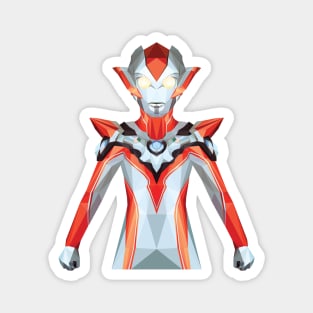 Ultrawoman Grigio (Low Poly Style) Magnet