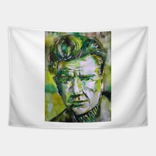 EMIL CIORAN watercolor portrait .3 Tapestry