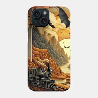 Gothic Mine Town Phone Case