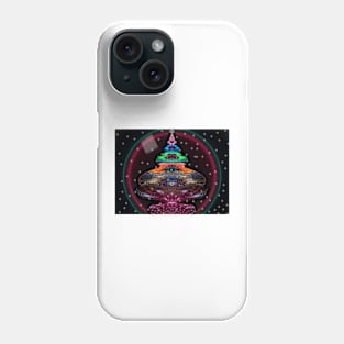 Christmas Eve Snowglobe Phone Case