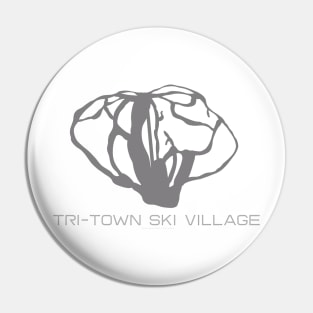 Tri-Town Ski Village Resort 3D Pin