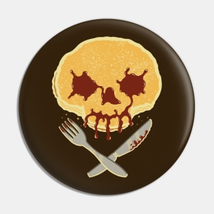 Pancakes or Die Pin