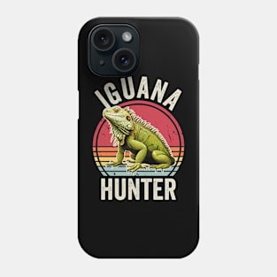Iguana Hunter Retro Vintage Phone Case