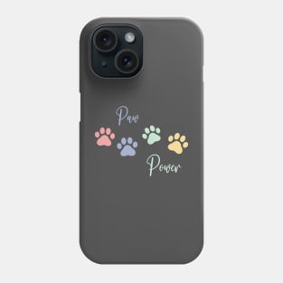 Colorful Paw Power Phone Case